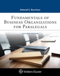 Cover: Fundamentals of Business Organizations for Paralegals - Aspen Publishing