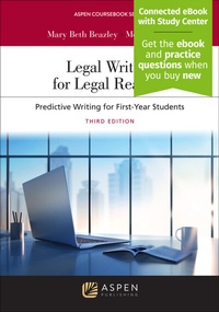 Abbildung von: Legal Writing for Legal Readers - Aspen Publishing