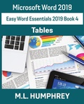 Cover: Word 2019 Tables - M.L. Humphrey