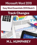 Cover: Word 2019 Track Changes - M.L. Humphrey