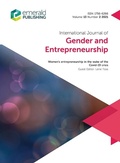 Cover: Women's Entrepreneurship in the Wake of the Covid-19 Crisis - Emerald Publishing Limited