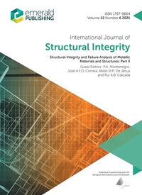 Enlarge image Cover: Structural Integrity and Failure Analysis of Metallic Materials and Structures - Emerald Publishing Limited