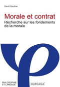 Cover: Morale et contrat - Mardaga Fonds