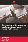Cover: Desempenho de bezerros suplementados com micro nutrientes - Edi&ccedil;&otilde;es Nosso Conhecimento