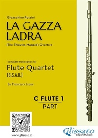 Abbildung von: Flute 1 part of "La Gazza Ladra" overture for Flute Quartet - Glissato Edizioni Musicali