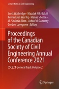 Cover: Proceedings of the Canadian Society of Civil Engineering Annual Conference 2021 - Springer