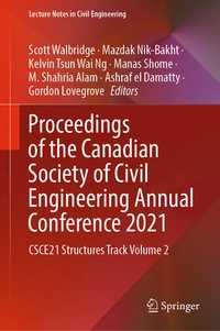 Enlarge image Cover: Proceedings of the Canadian Society of Civil Engineering Annual Conference 2021 - Springer