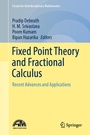 Cover: Fixed Point Theory and Fractional Calculus - Springer
