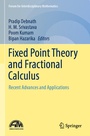 Cover: Fixed Point Theory and Fractional Calculus - Springer