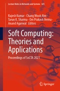 Cover: Soft Computing: Theories and Applications - Springer