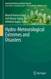 Enlarge image Cover: Hydro-Meteorological Extremes and Disasters - Springer