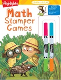 Cover: Highlights Learn-and-Play Math Stamper Games - Highlights Press