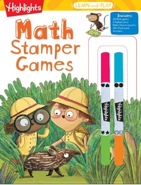 Enlarge image Cover: Highlights Learn-and-Play Math Stamper Games - Highlights Press