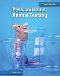 Cover: Pros and Cons: Animal Testing - Cherry Lake Publishing