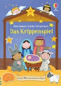 Cover: Mein Immer-wieder-Stickerbuch: Das Krippenspiel - Usborne