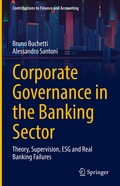 Cover: Corporate Governance in the Banking Sector - Springer