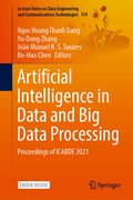 Cover: Artificial Intelligence in Data and Big Data Processing - Springer