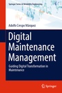 Cover: Digital Maintenance Management - Springer