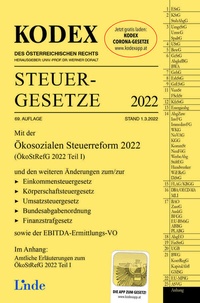 Abbildung von: KODEX Steuergesetze 2022 - Linde