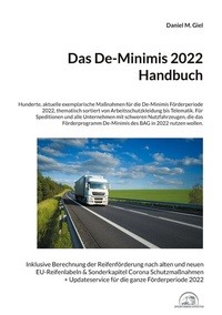 Abbildung von: Das De-Minimis 2022 Handbuch - BoD - Books on Demand