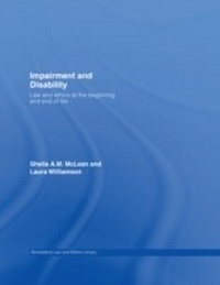 Abbildung von: Impairment and Disability - Routledge Cavendish