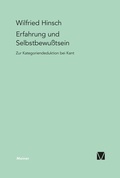 Cover: Erfahrung und Selbstbewu&szlig;tsein - Meiner