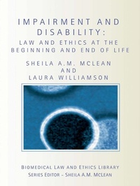 Abbildung von: Impairment and Disability - Routledge Cavendish
