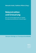 Cover: Rekonstruktion und Erneuerung - Narr Francke Attempto Verlag