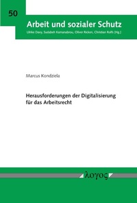 Abbildung von: Herausforderungen der Digitalisierung für das Arbeitsrecht - Logos Berlin