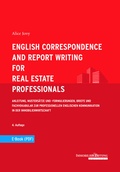 Cover: English Correspondence and Report Writing for Real Estate Professionals - IZ IMMOBILIENZEITUNG