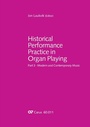 Cover: Historical Performance Practice in Organ Playing - Carus-Verlag
