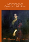 Cover: Mannheimer Geschichtsbl&auml;tter 42/2021 - verlag regionalkultur