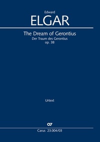 Abbildung von: The Dream of Gerontius (Klavierauszug) - Carus-Verlag