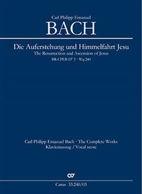 Abbildung von: Die Auferstehung und Himmelfahrt Jesu (Klavierauszug) - Carus-Verlag