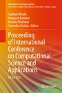 Cover: Proceeding of International Conference on Computational Science and Applications - Springer
