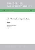 Cover: psf - Pal&auml;ontologie, Stratigraphie, Fazies - Technische Universit&auml;t Bergakademie Freiberg