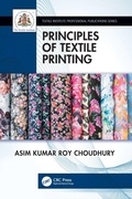 Cover: Principles of Textile Printing - CRC Press