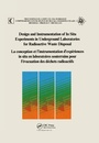 Cover: Design and Instrumentation of In-Situ Experiments in Underground Laboratories for Radioactive Waste Disposal - CRC Press