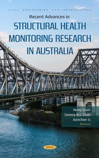Enlarge image Cover: Recent Advances in Structural Health Monitoring Research in Australia - Nova Science Publishers Inc