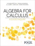Cover: Algebra for Calculus - Kendall/Hunt Publishing Co ,U.S.