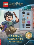 Cover: LEGO (R) Harry Potter (TM): Harry's Hogwarts Adventures Activity Book (with LEGO (R) Harry Potter (TM) minifigure) - Buster Books