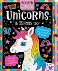Cover: Scratch and Draw Unicorns & Horses Too! - Imagine That Publishing Ltd