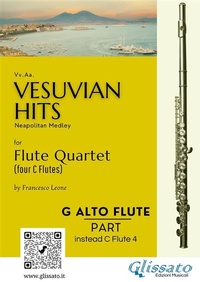 Abbildung von: (G Alto Flute - instead Fl. 4) Vesuvian Hits for Flute Quartet - Glissato Edizioni Musicali