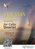 Cover: (Cello 4) Vesuvian Hits for Cello Quartet - Glissato Edizioni Musicali