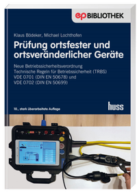 Abbildung von: Prüfung ortsfester und ortsveränderlicher Geräte - Huss-Medien