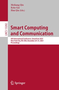 Enlarge image Cover: Smart Computing and Communication - Springer
