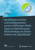 Cover: Identifikation von Form- und Einstellparametern passiver, keilf&ouml;rmiger Arbeitsorgane zur Optimierung der Wechselwirkung von Arbeitsfunktion und Zugkraftbedarf - Springer Vieweg