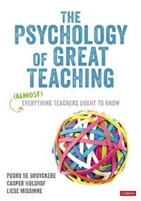 Abbildung von: The Psychology of Great Teaching - Corwin UK