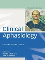 Cover: Clinical Aphasiology - Psychology Press Ltd