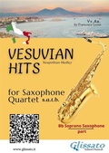 Cover: Saxophone Quartet "Vesuvian Hits" medley - Bb soprano part - Glissato Edizioni Musicali